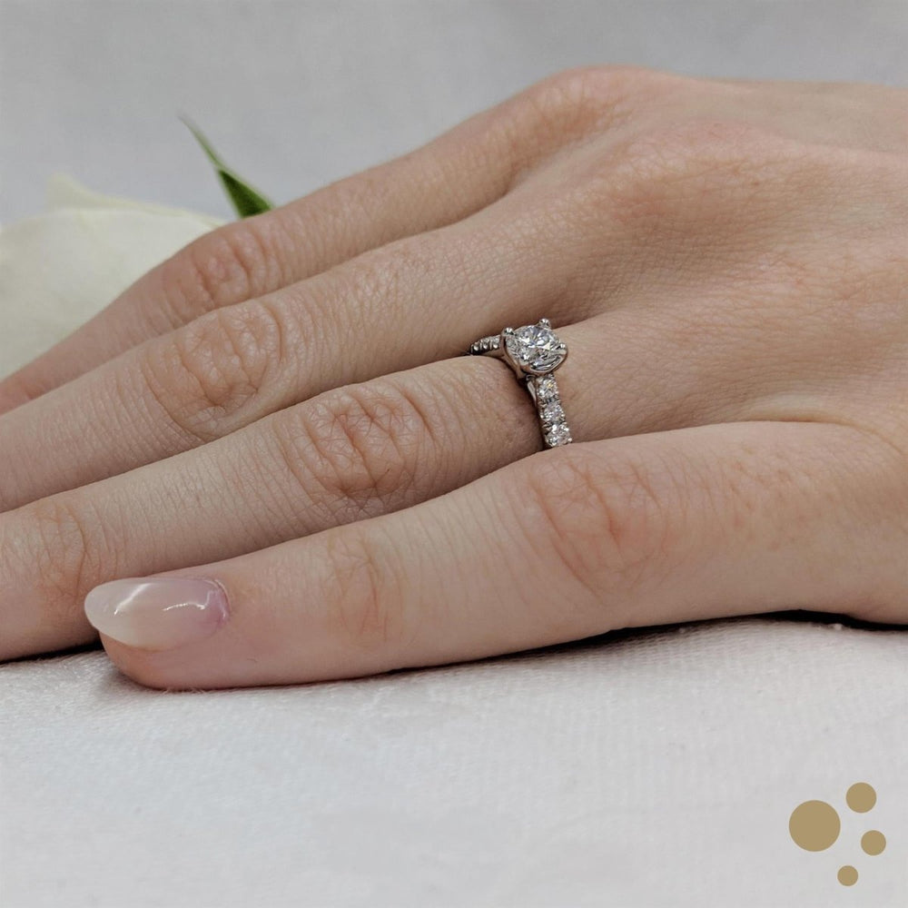 Skye Classic Round Solitaire 0.30ct Diamond Platinum Ring - Deacon & Son