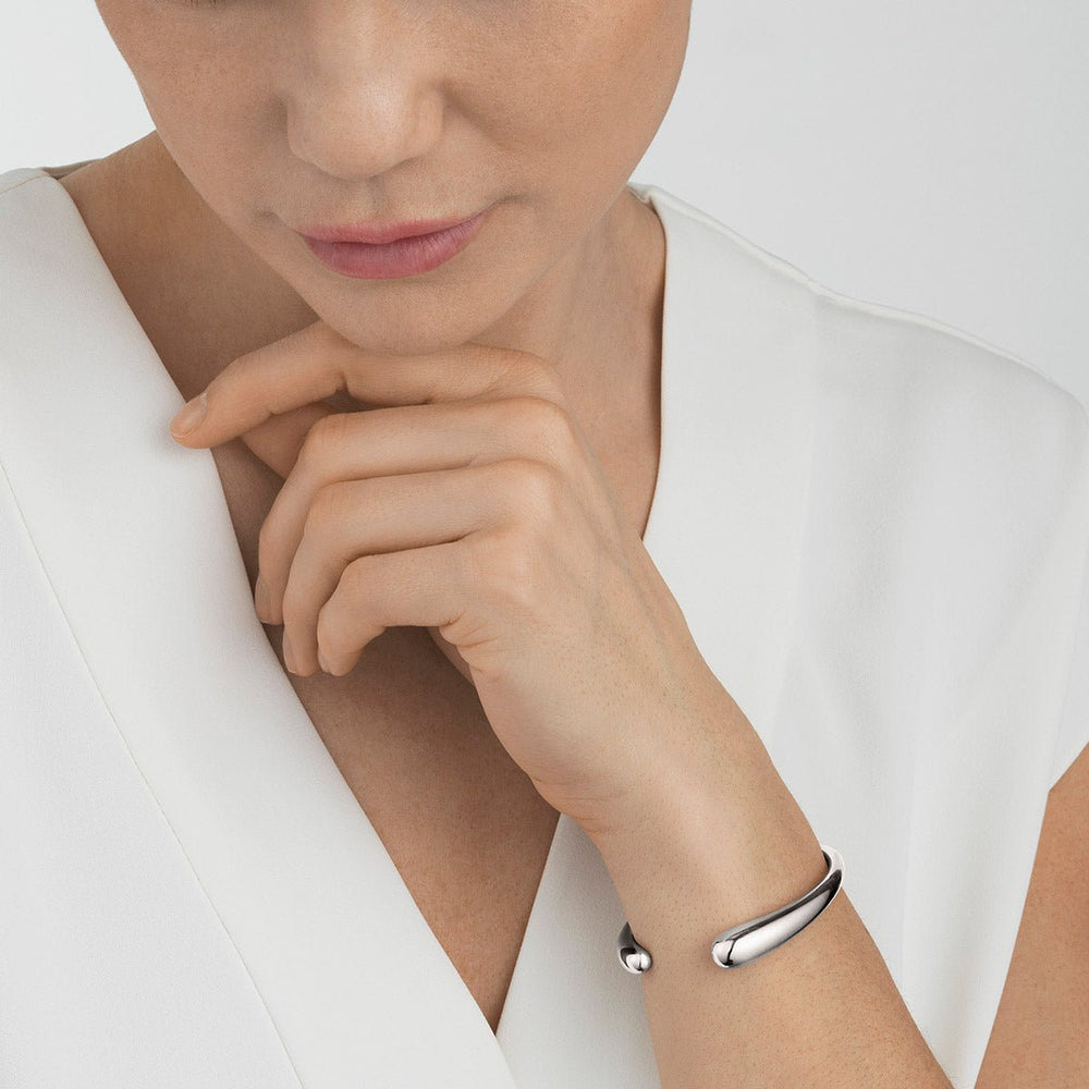 Mercy Large Open Bangle - Deacon & Son