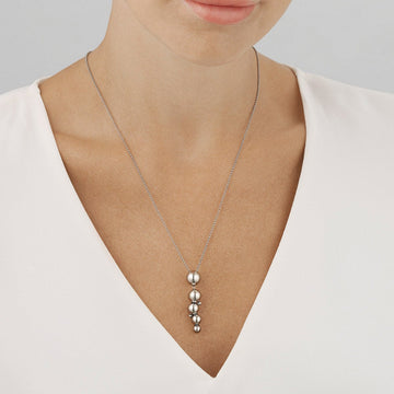 Moonlight Grapes Pendant Necklace Silver - Deacon & Son