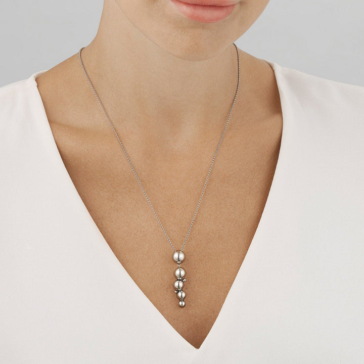 Moonlight Grapes Pendant Necklace Silver - Deacon & Son