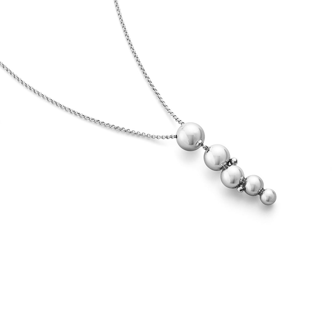 Moonlight Grapes Pendant Necklace Silver - Deacon & Son