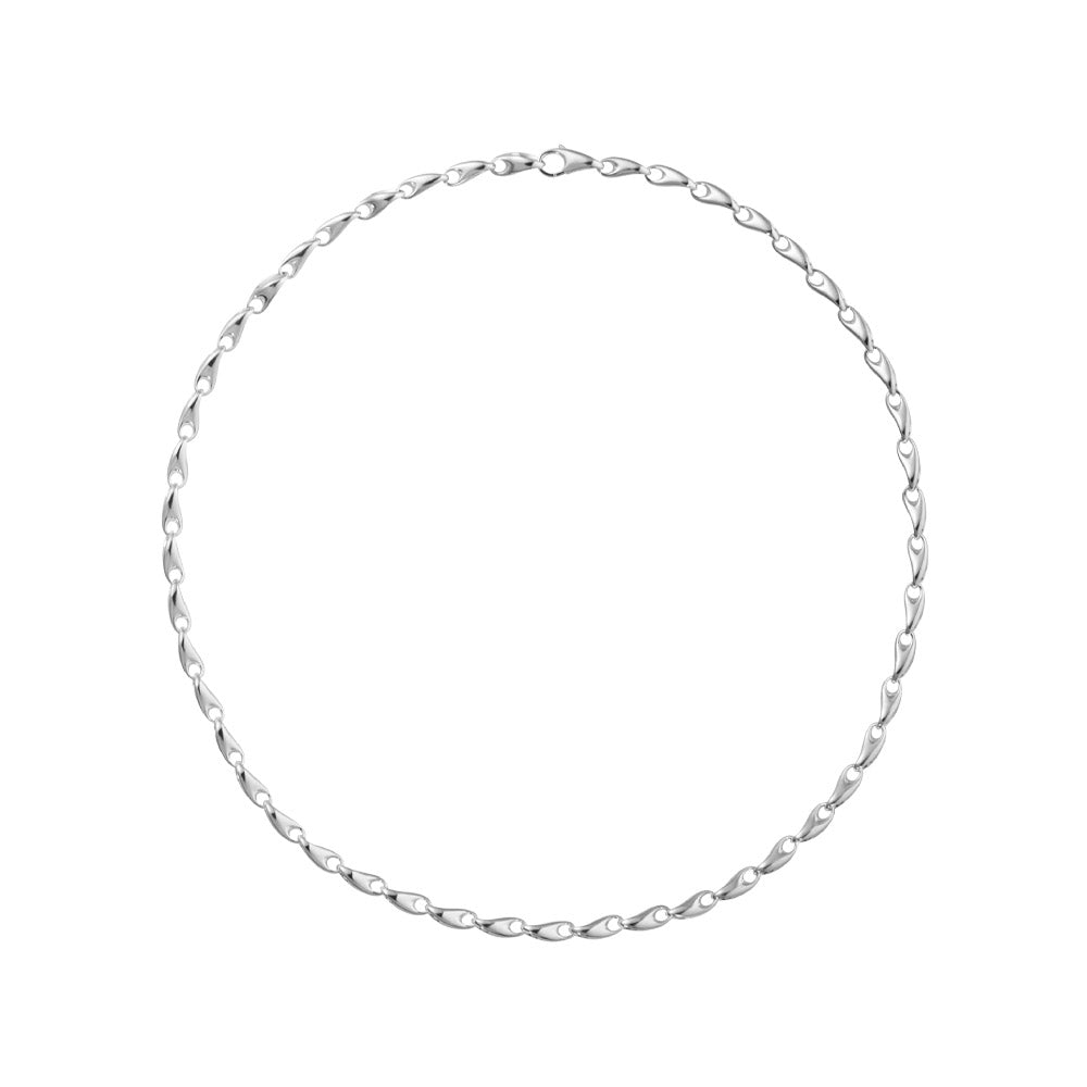 Reflect Slim Necklace 450mm - Deacon & Son