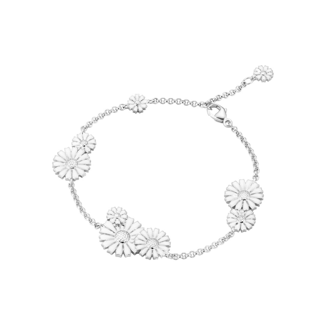 Daisy 9 Flower Layered Bracelet - Deacon & Son