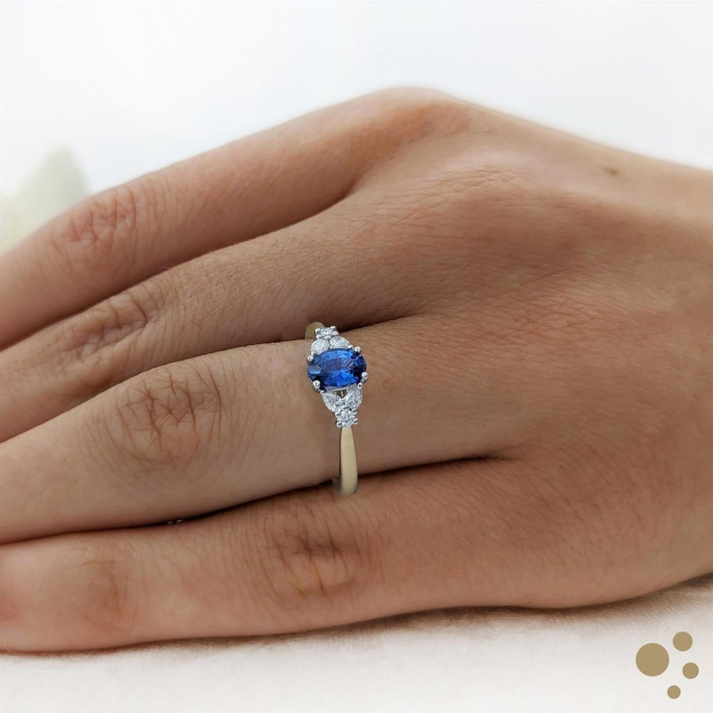 Memoire Classic Bridal 0.24ct Diamond Platinum Ring - Deacon & Son