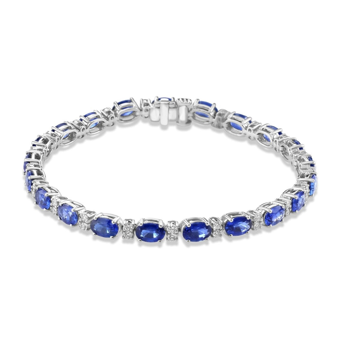 Sapphire and Diamond Bracelet - Deacon & Son