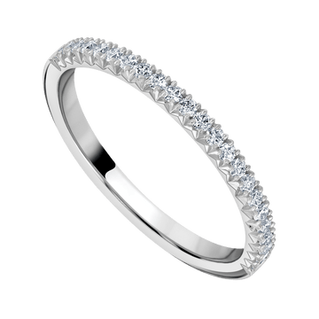 Platinum and Diamond Wedding Band - Deacon & Son