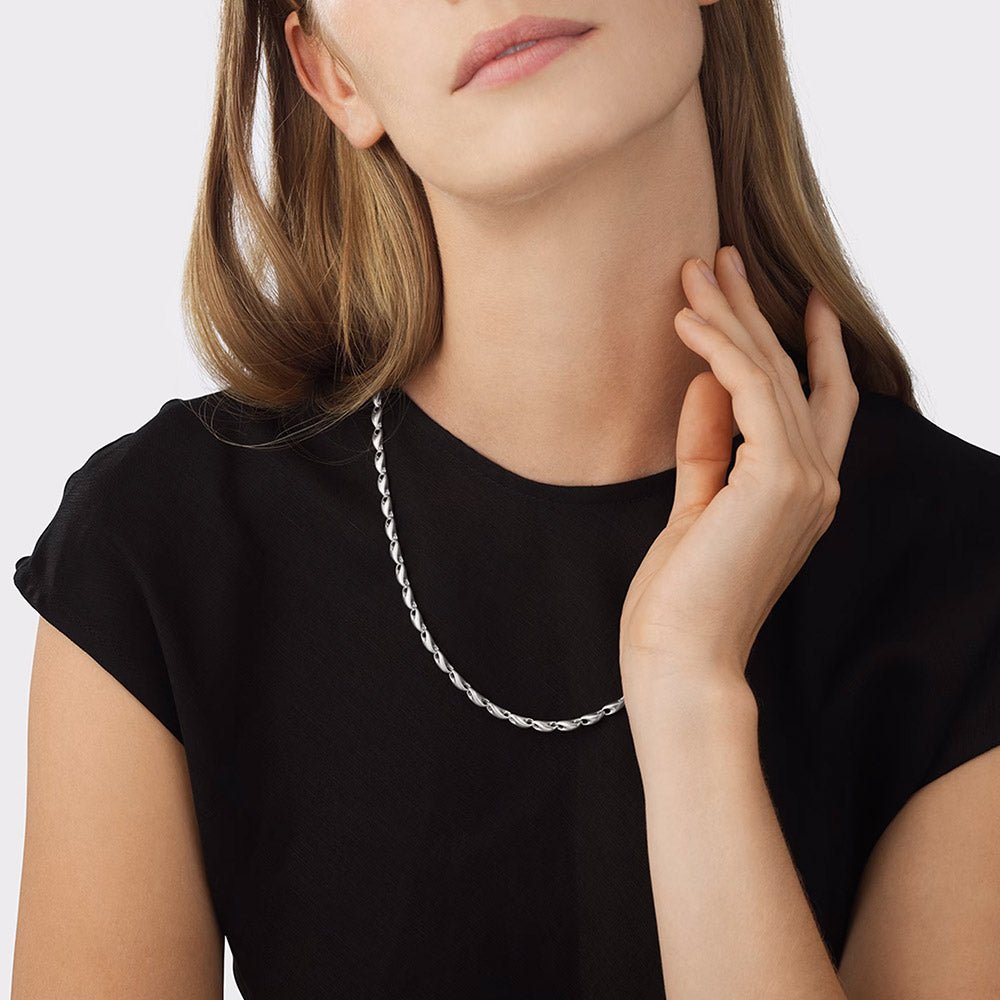 Reflect Slim Necklace 550mm - Deacon & Son