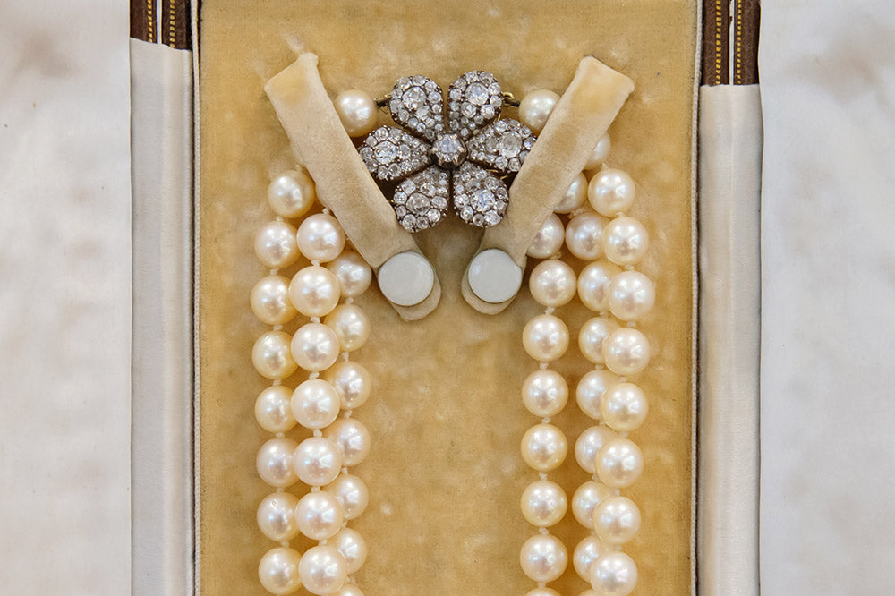 vintage pearl pre-owned art deco jewellery