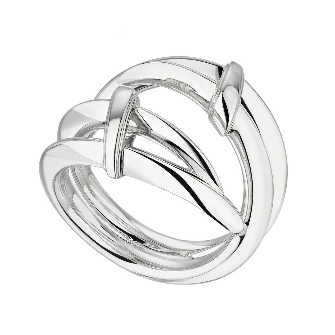 Sabre Deco Twist Ring - Deacon & Son