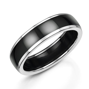 Zedd Duo White Gold Ring - Deacon & Son
