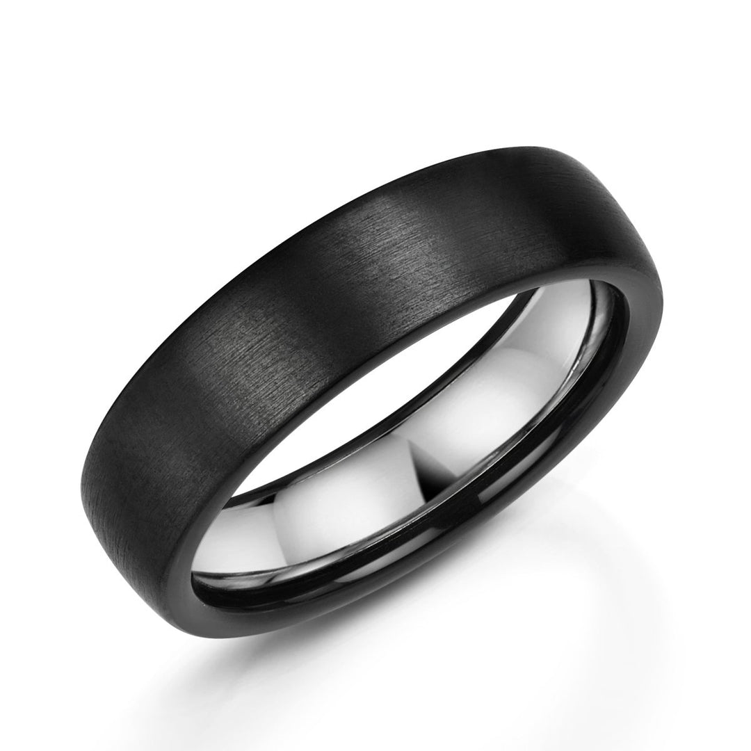 Zedd Pure Zirconium Ring - Deacon & Son