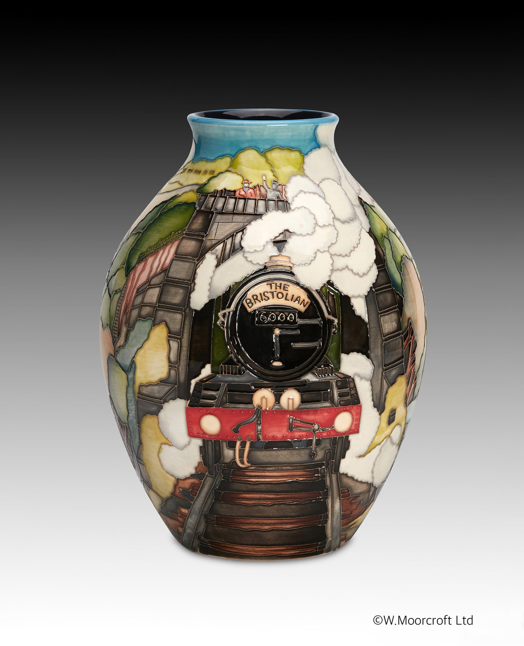 Moorcroft Bristolian vase