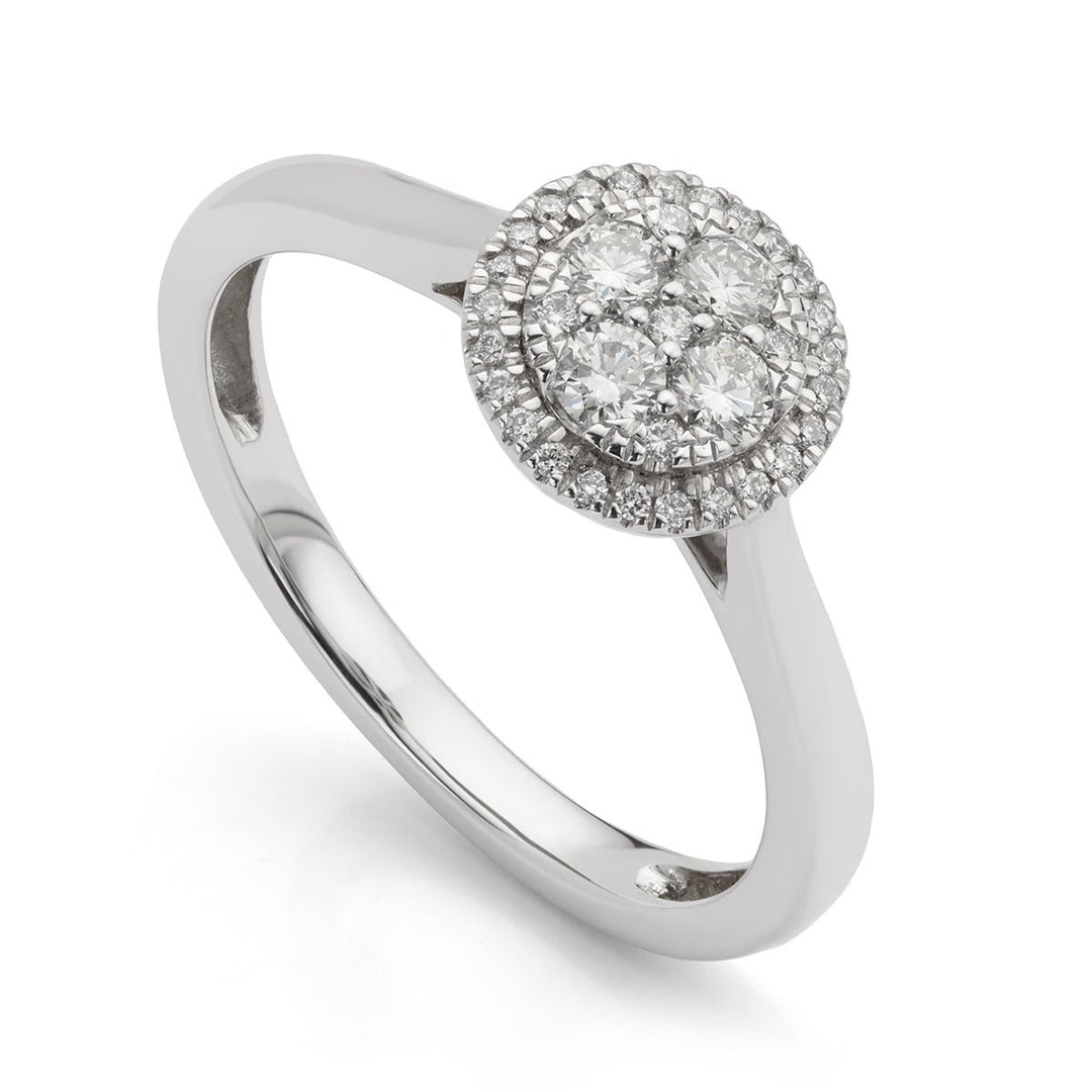 Diamond Cluster Ring - Deacon & Son