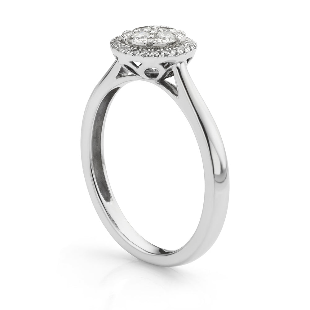 Diamond Cluster Ring - Deacon & Son