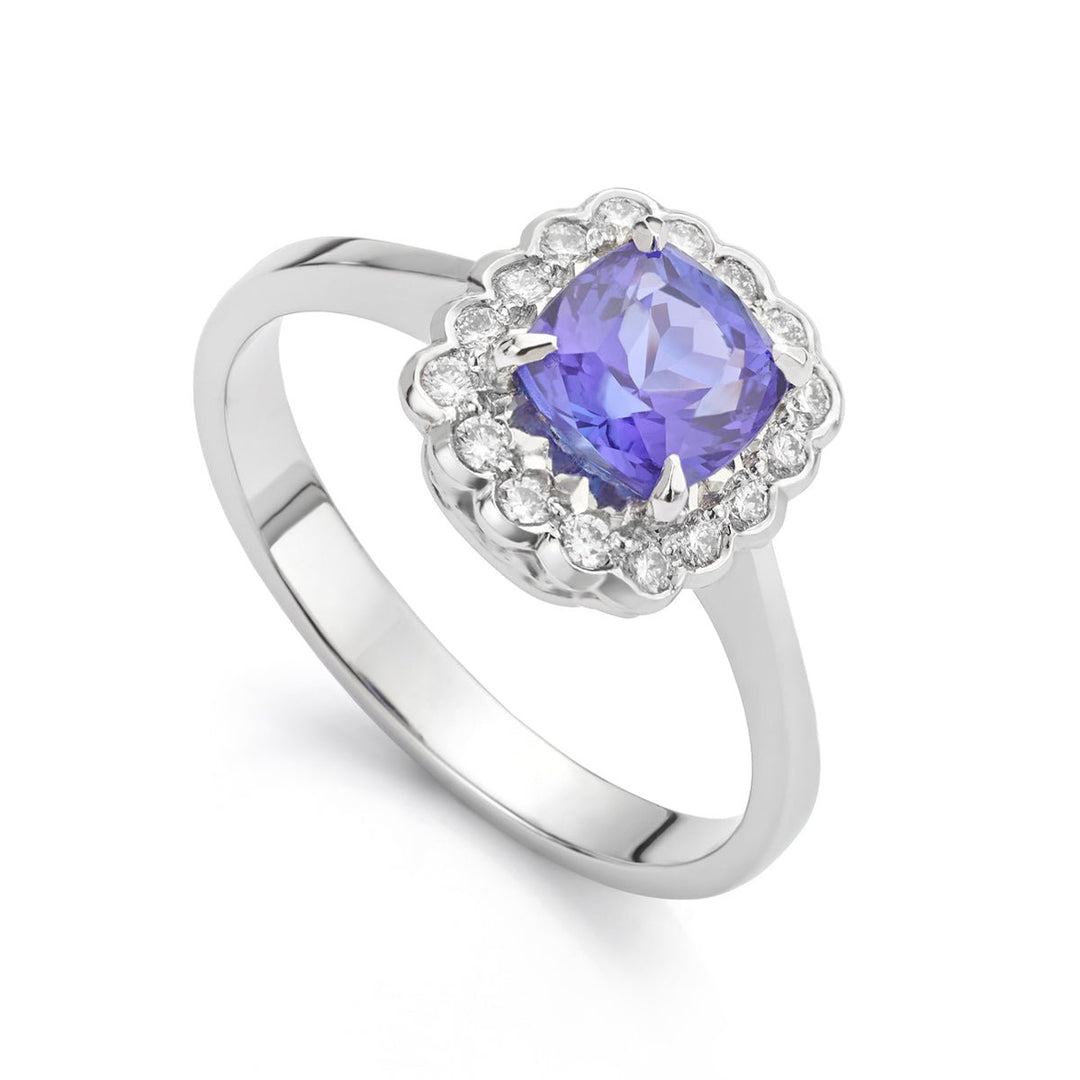 Tanzanite and Diamond Ring - Deacon & Son