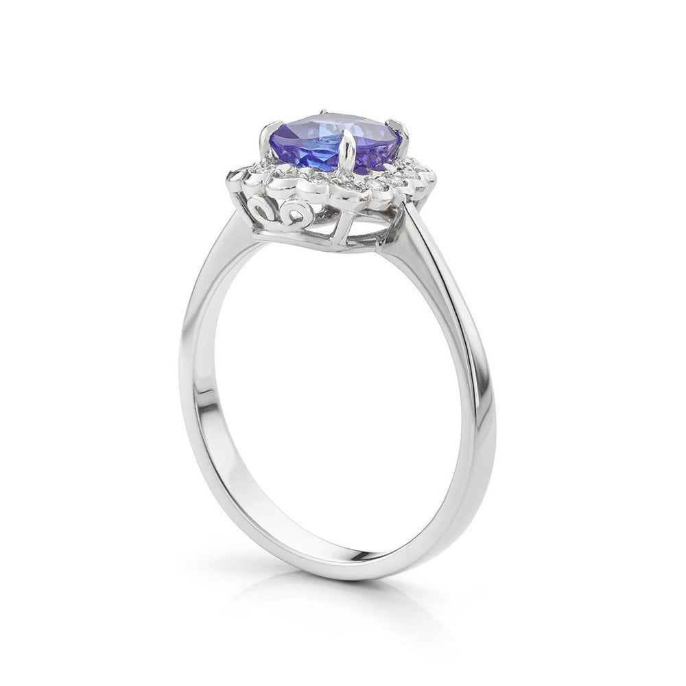 Tanzanite and Diamond Ring - Deacon & Son