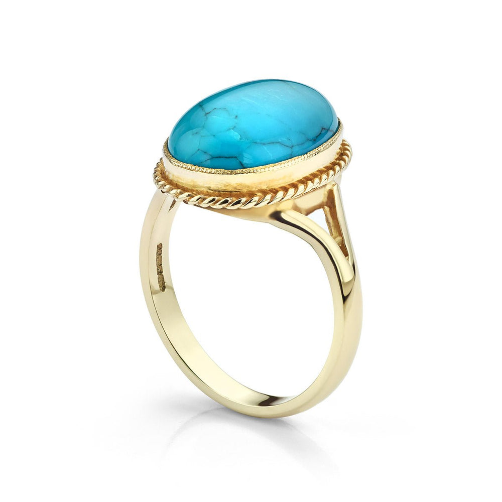 Turquoise Dress Ring - Deacon & Son