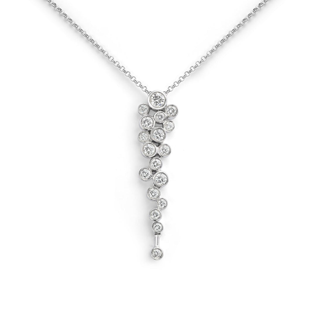 Diamond 'Bubble' Pendant - Deacon & Son