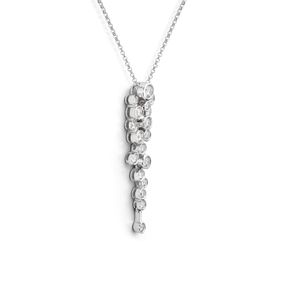 Diamond 'Bubble' Pendant - Deacon & Son