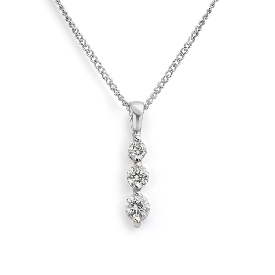Diamond Drop Pendant - Deacon & Son