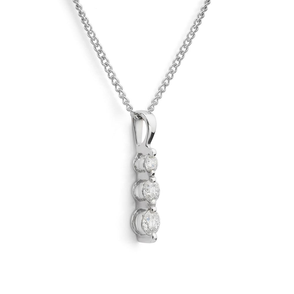 Diamond Drop Pendant - Deacon & Son