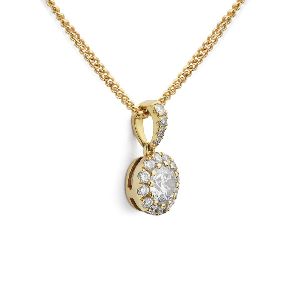 Diamond Cluster Pendant - Deacon & Son