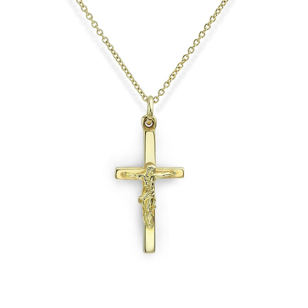 Gold Crucifix - Deacon & Son