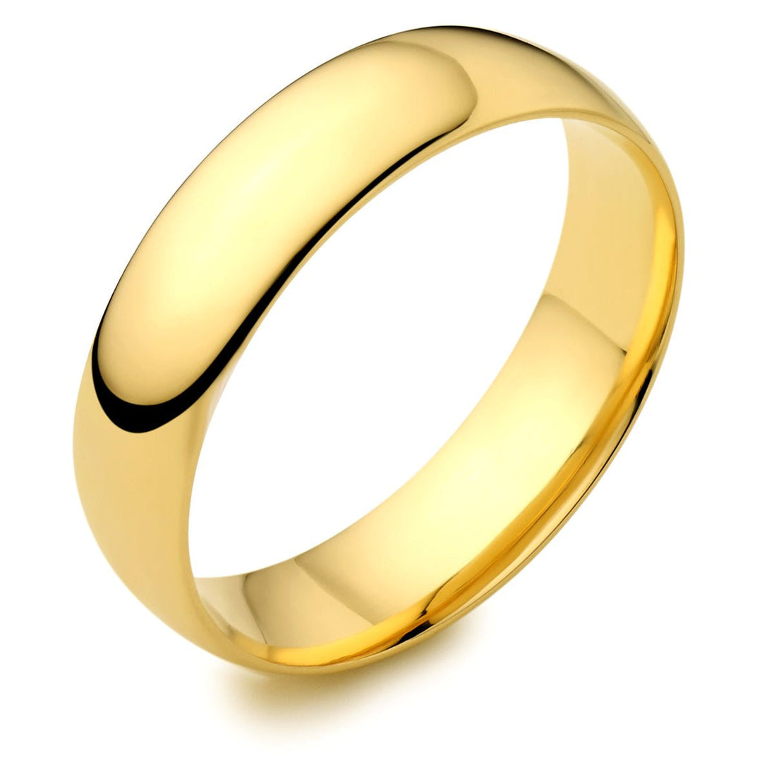 6mm Full Court Wedding Ring - Deacon & Son