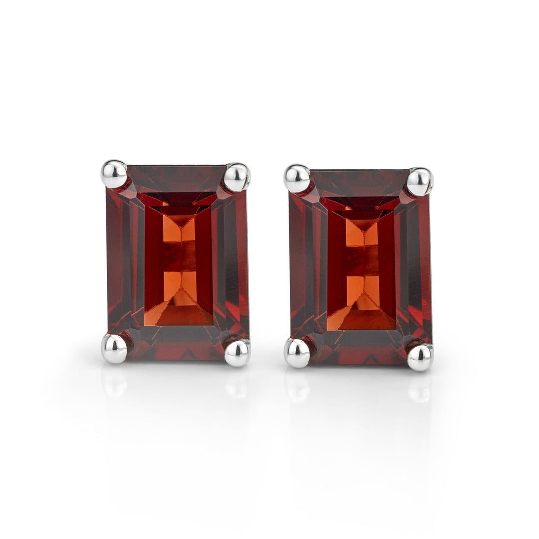 Garnet Earrings - Deacon & Son