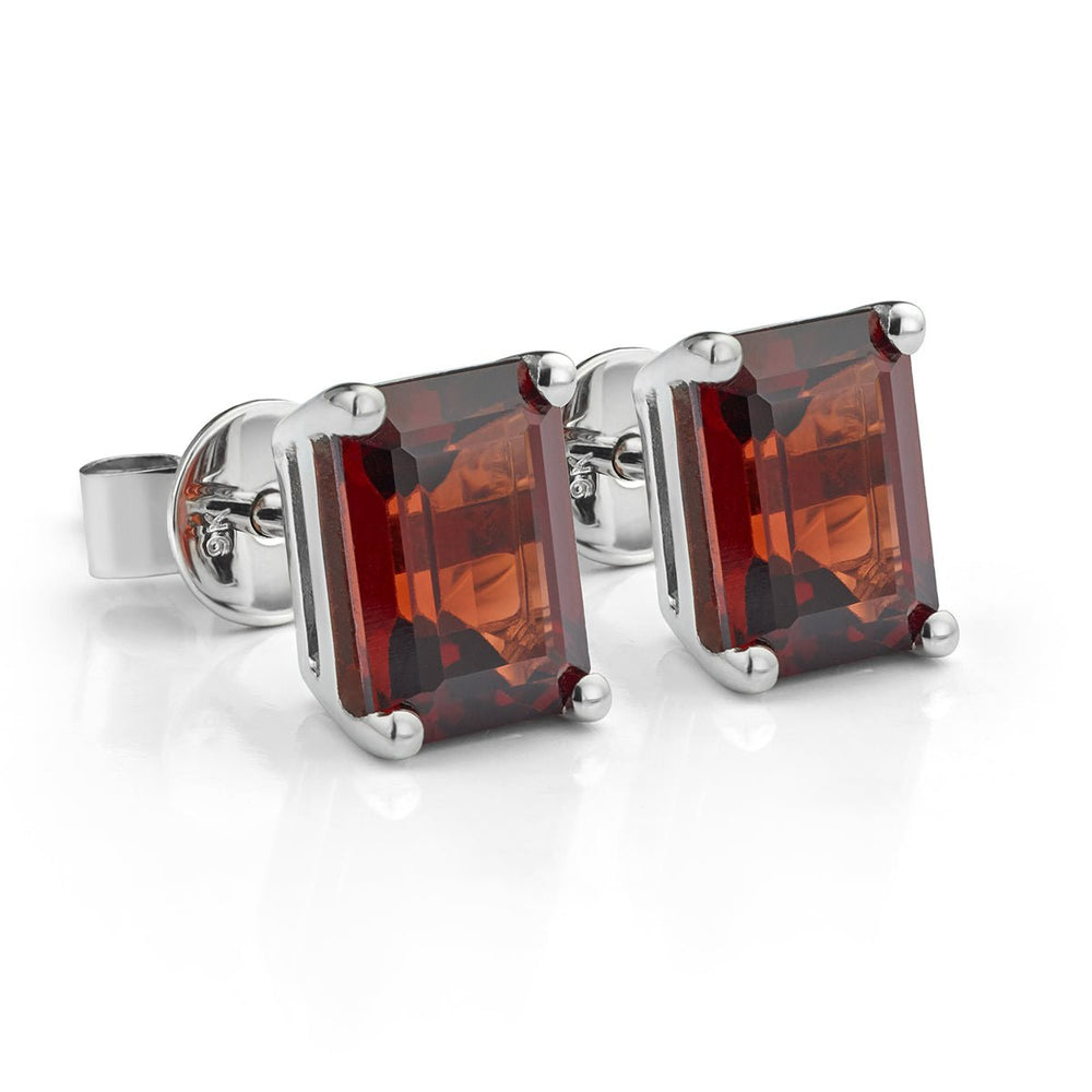 Garnet Earrings - Deacon & Son