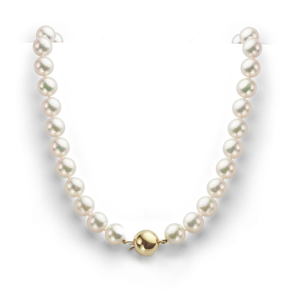 Single row of uniform cultured pearls - Deacon & Son