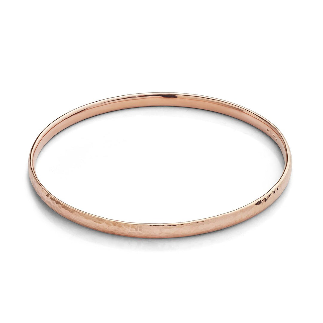 Rose Gold Bangle - Deacon & Son