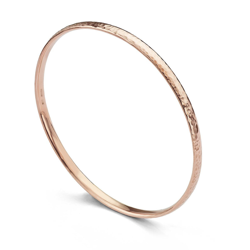 Rose Gold Bangle - Deacon & Son