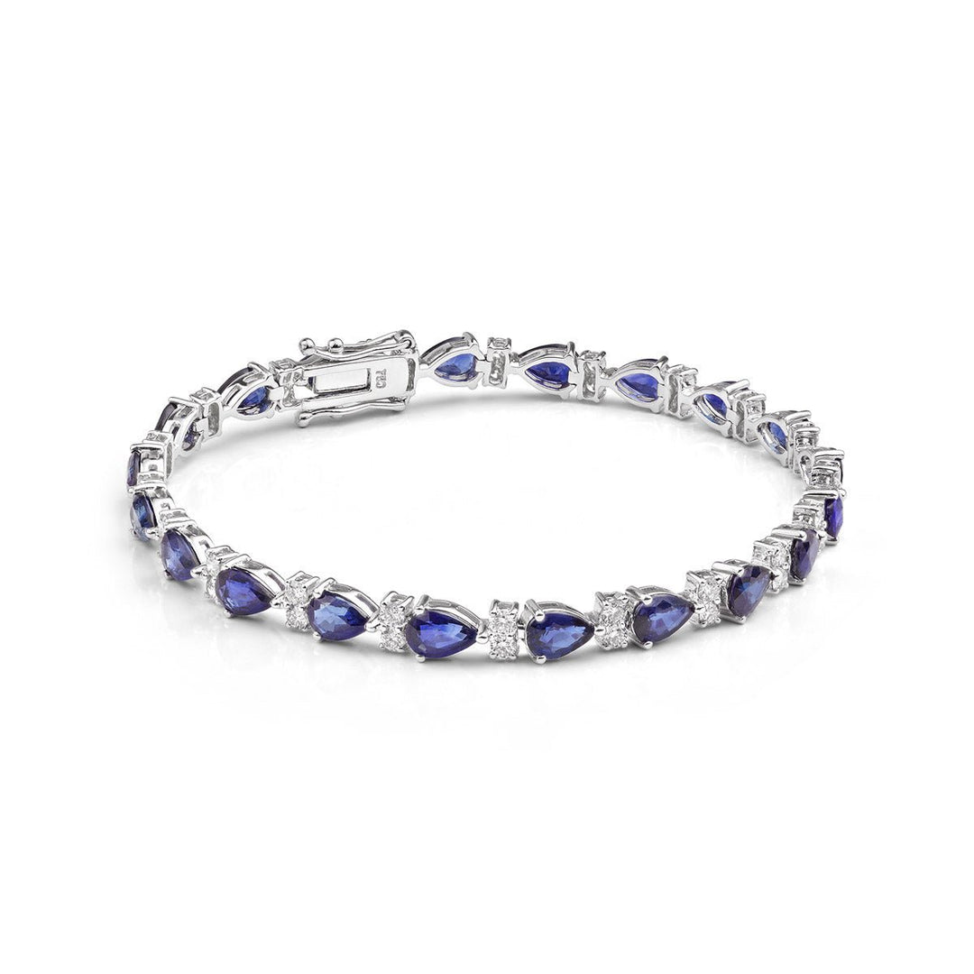 Sapphire and Diamond Bracelet - Deacon & Son