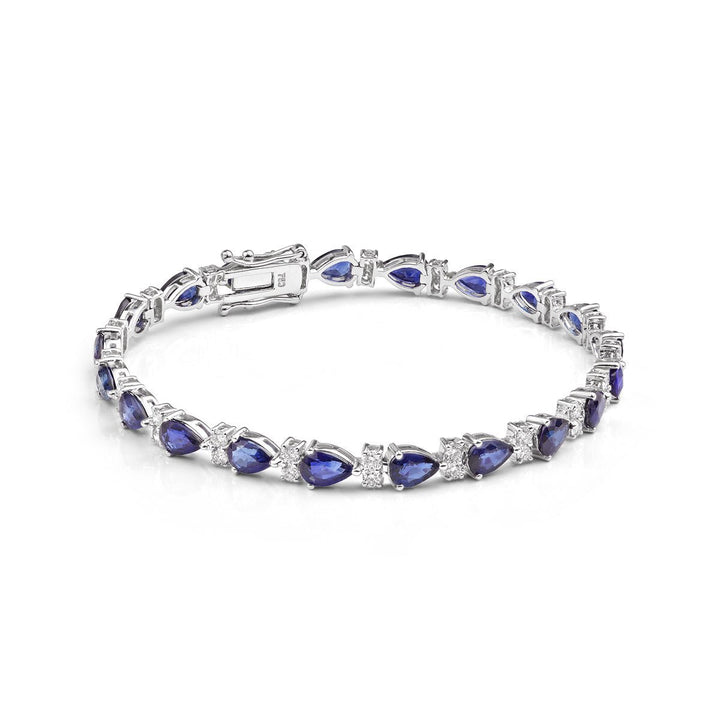 Sapphire and Diamond Bracelet - Deacon & Son