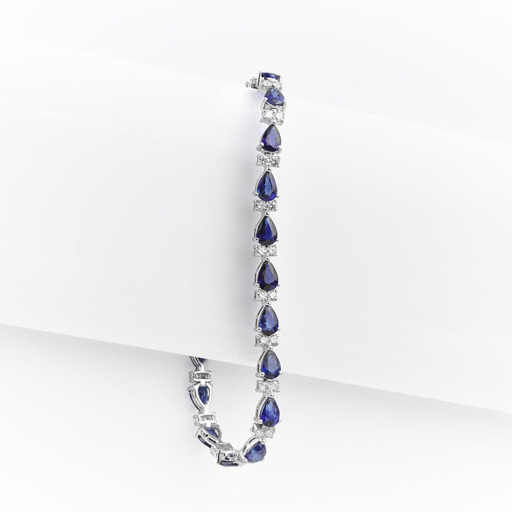 Sapphire and Diamond Bracelet - Deacon & Son