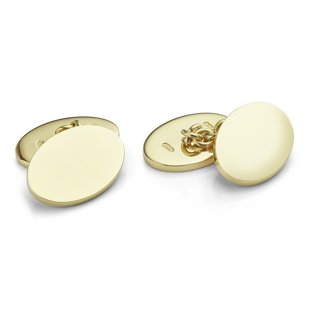 18ct Gold Cufflinks - Deacon & Son