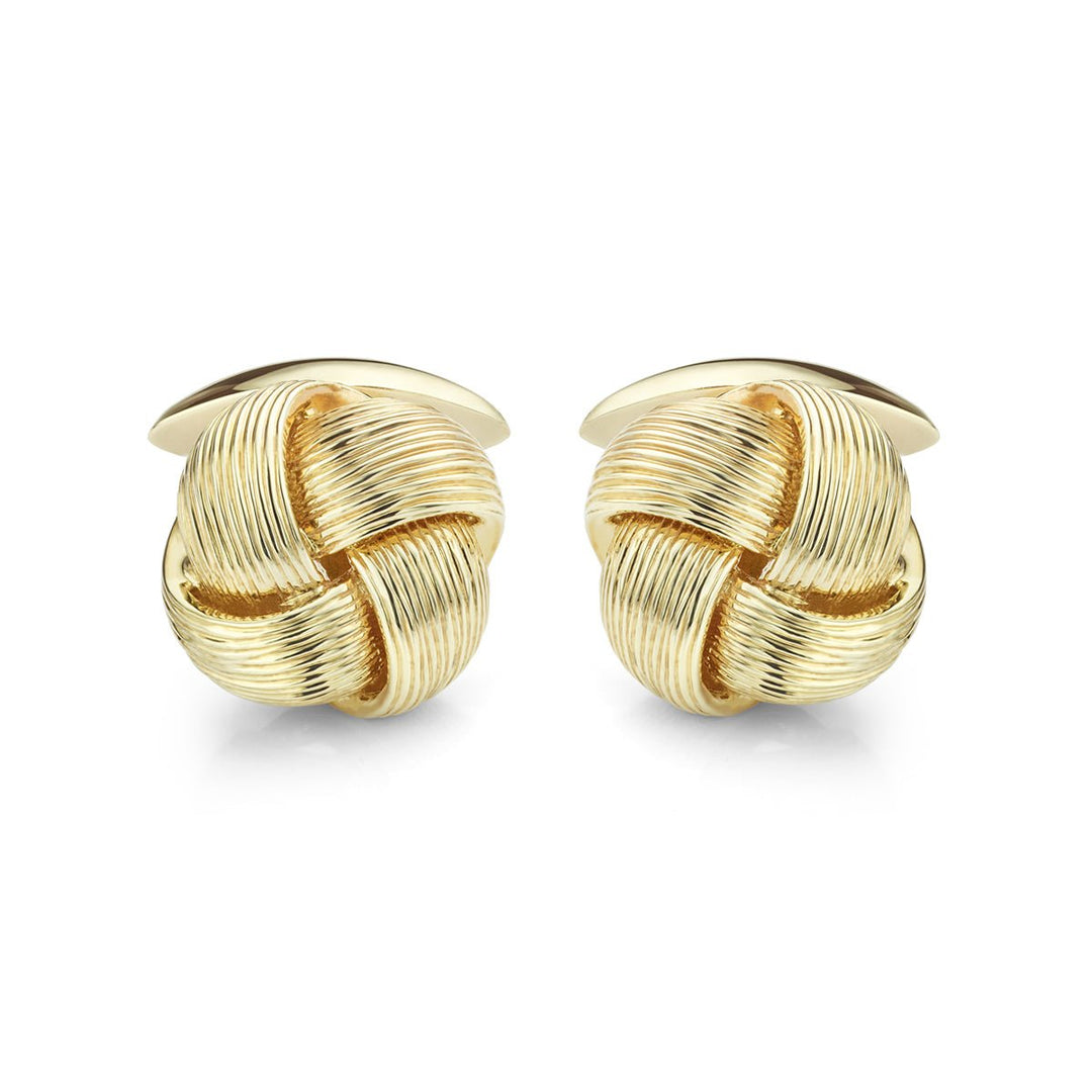 Knot Style Cufflinks - Deacon & Son