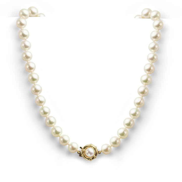 Single row of uniform cultured pearls - Deacon & Son