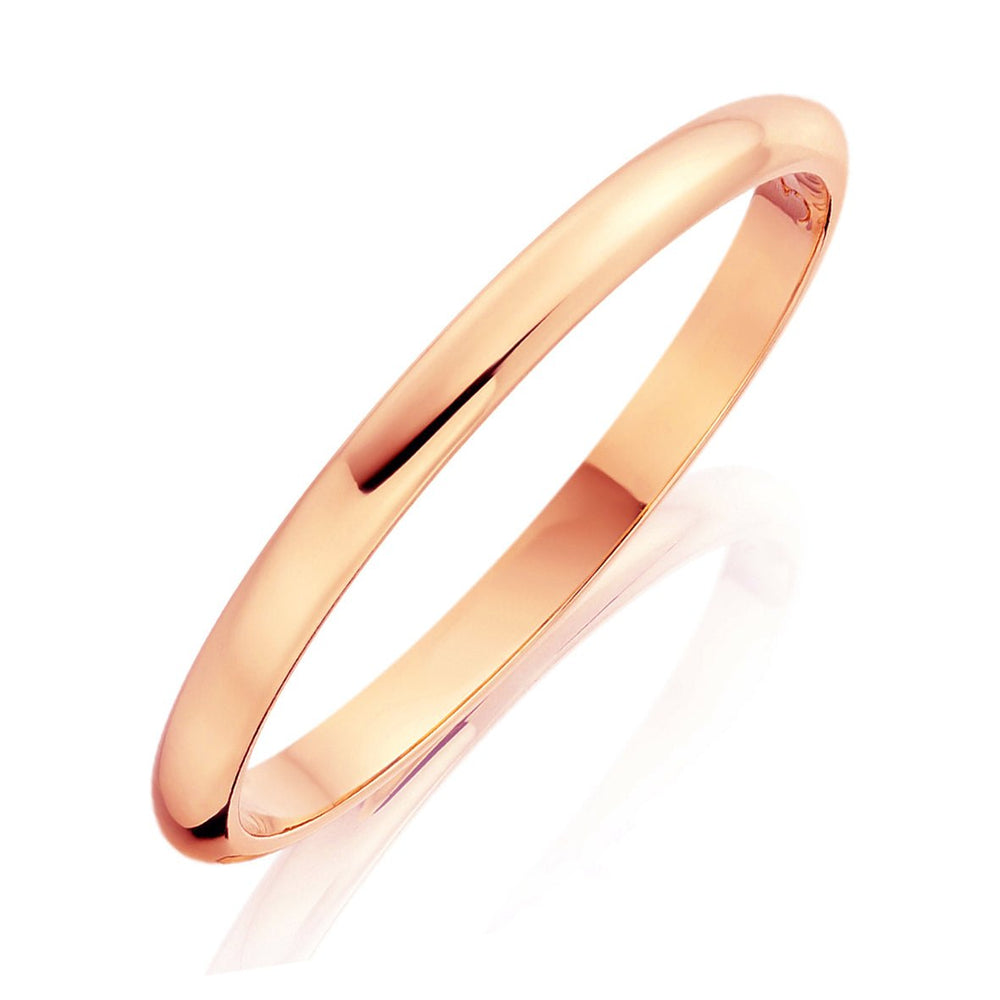 2mm D Court Wedding Ring - Deacon & Son