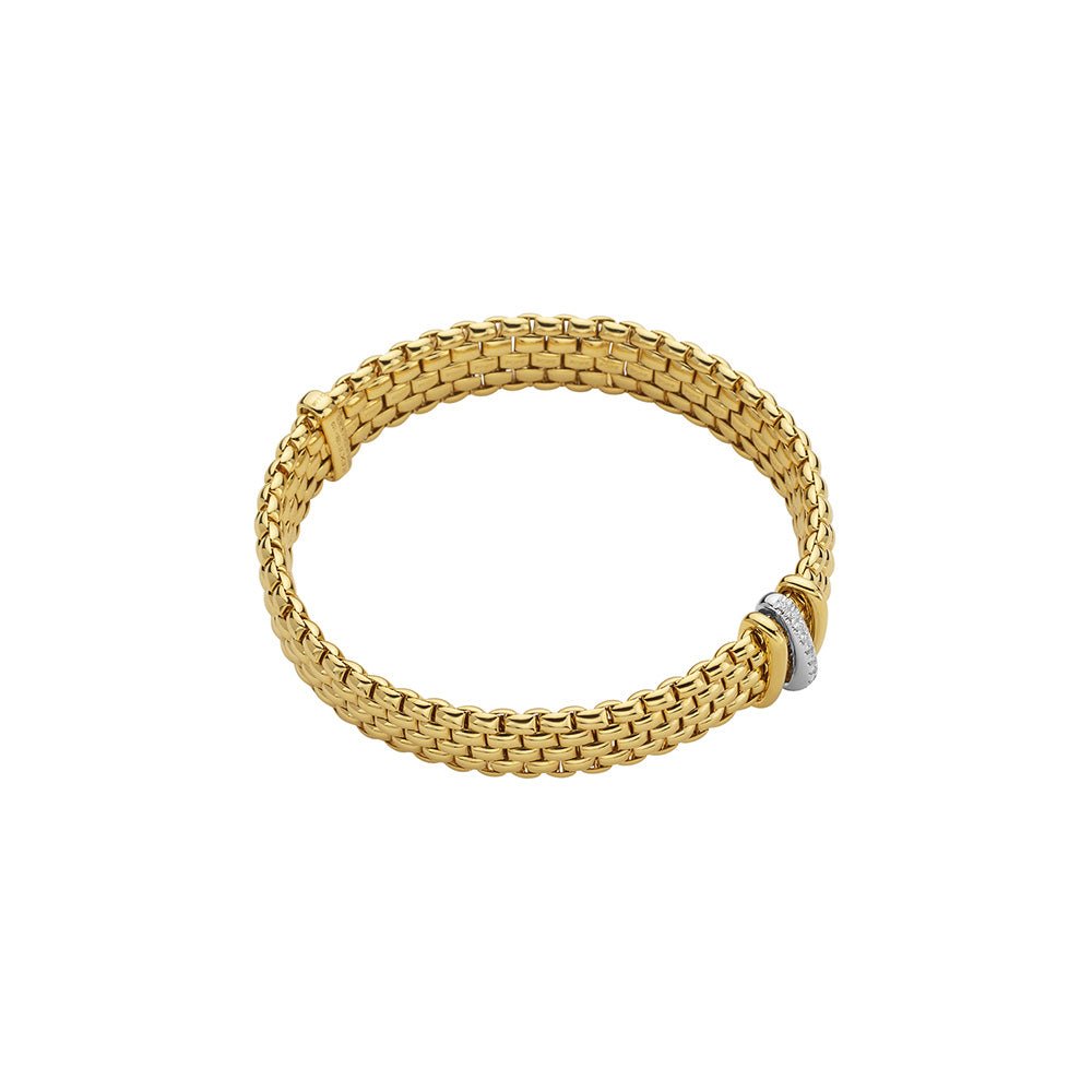 Diamond Set Expandable Bracelet - Deacon & Son
