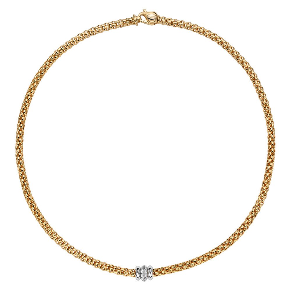 Diamond Set Necklace - Deacon & Son