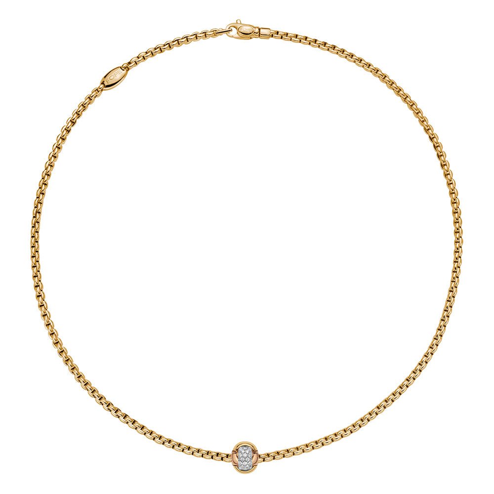 Diamond Set Necklace - Deacon & Son