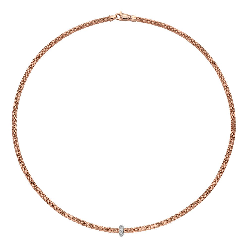 Diamond Set Necklace - Deacon & Son