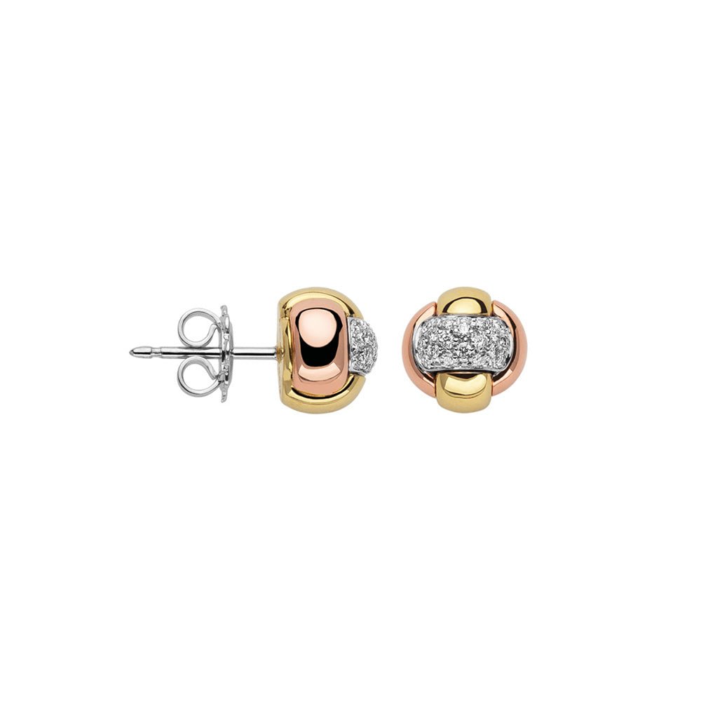 Diamond Set Earrings - Deacon & Son