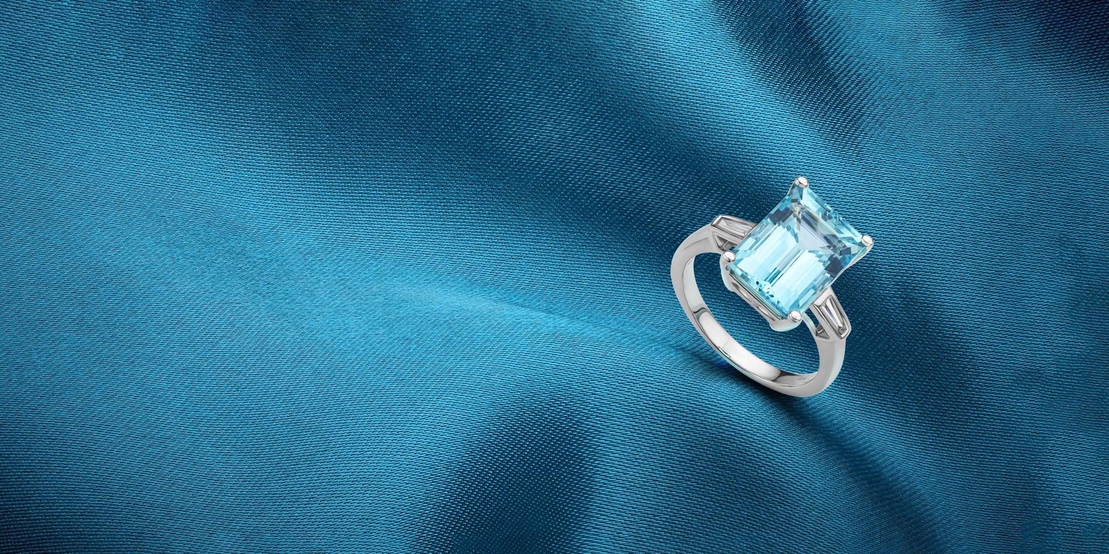 Aquamarine Jewellery - Deacon & Son  