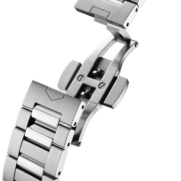 Carrera Date Mother-of-Pearl Diamond Hour Marker and Bezel - Deacon & Son
