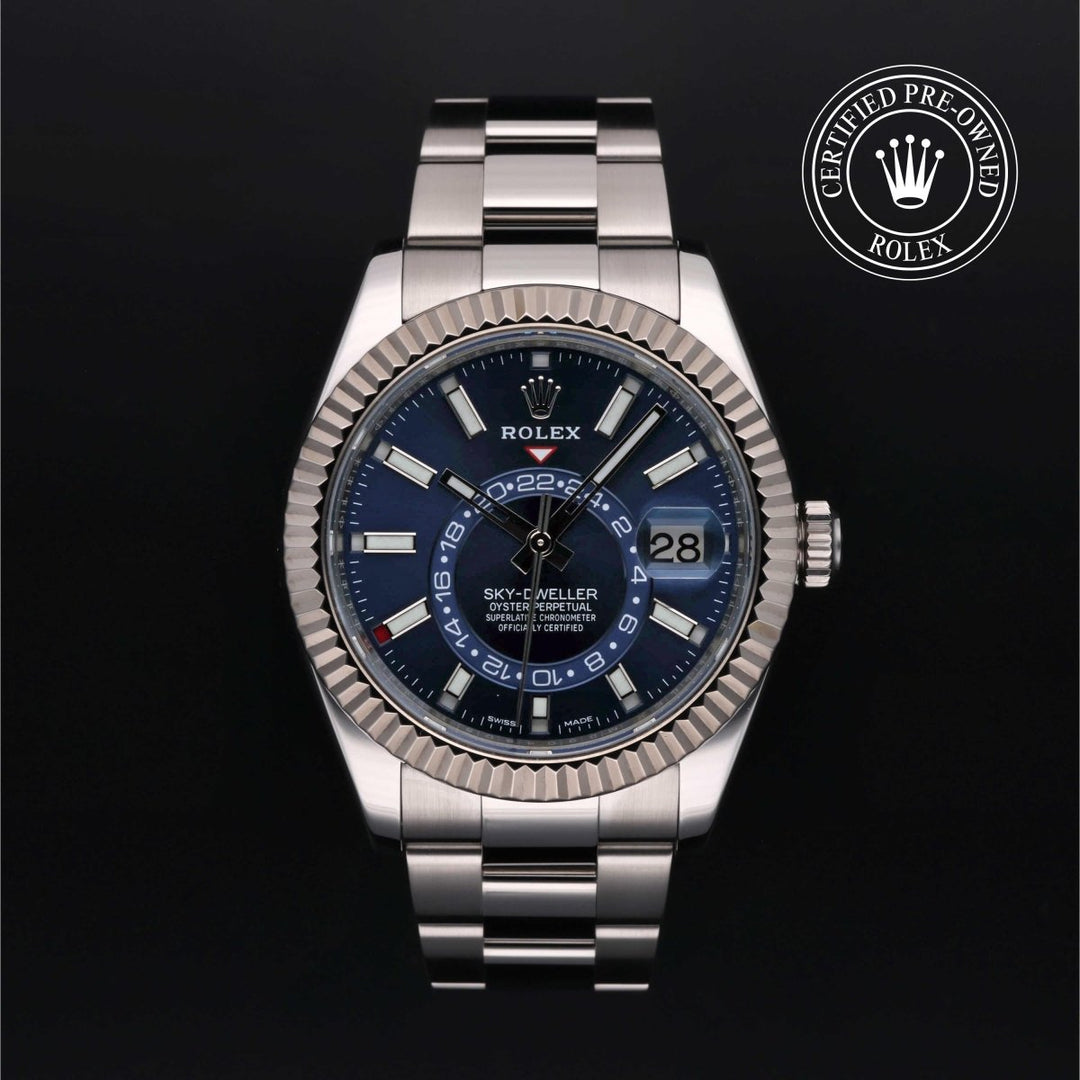 RCPO Oyster Perpetual Sky-Dweller Blue - Deacon & Son