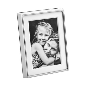 Georg Jensen Deco 10 × 15cm picture frame in mirror-polished stainless steel