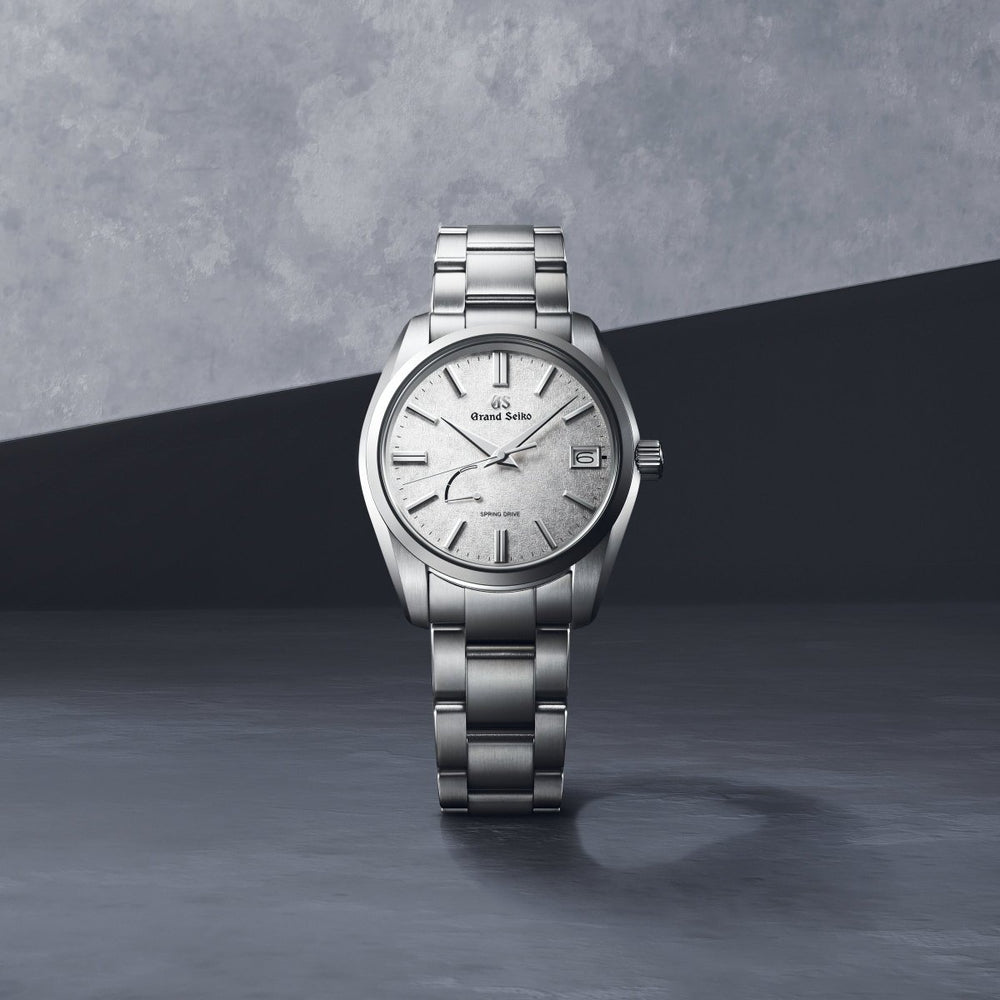 Grand Seiko SBGA465G luxury Japanese watch with smooth-gliding seconds hand